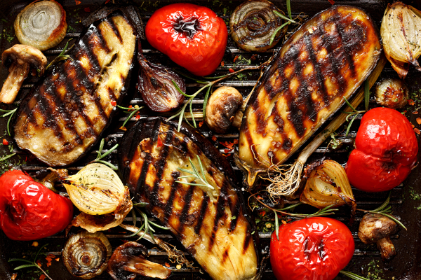 スペイン産オリーブオイルでマリネした野菜を豪快に焼こう!