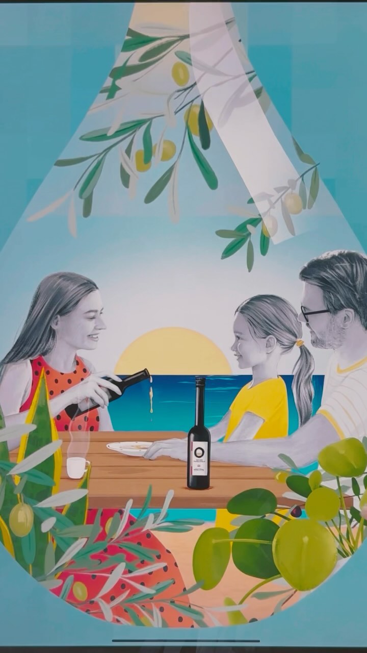 アーティスト-ベアトリス・ナランハリダードが描くスペイン産オリーブオイルの本質