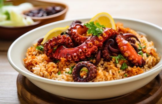 シンプルなトマトの洋風タコライス